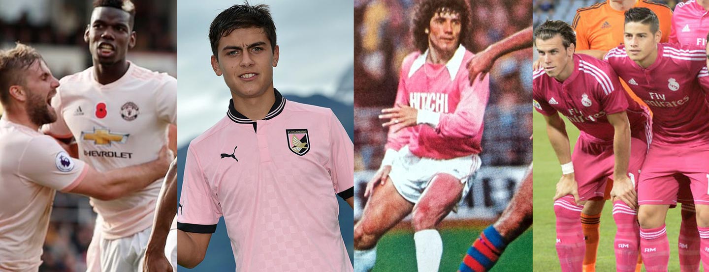 Football teams deals with pink kits